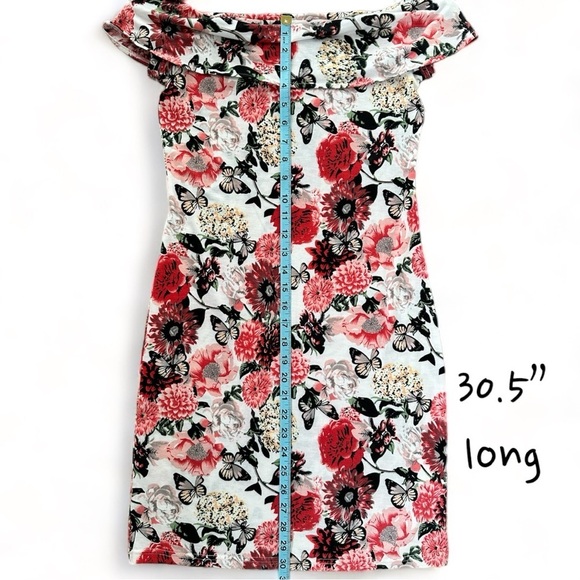 NWT Wild Child Mini Floral Dress M - Picture 5 of 11